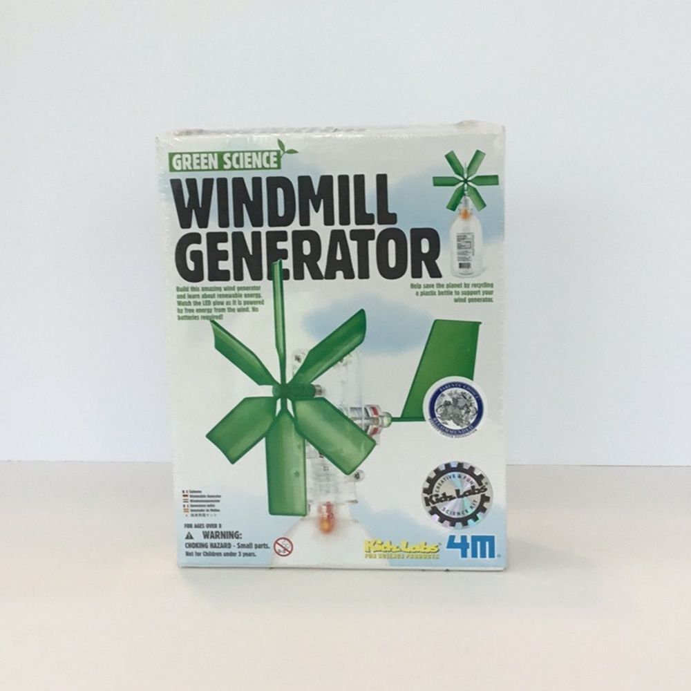 Kidz Labs Green Science Windmill‎ Generator New